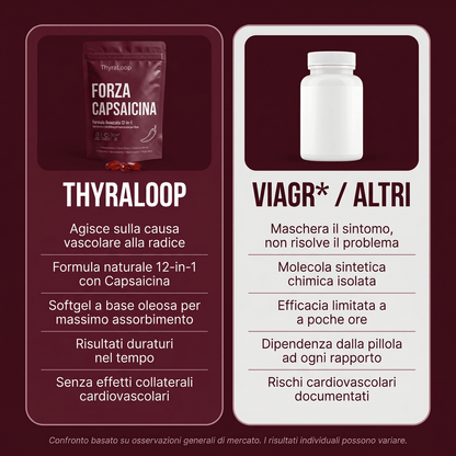 ThyraLoop™ Forza Capsaicina - Capsule al peperoncino di Cayenna