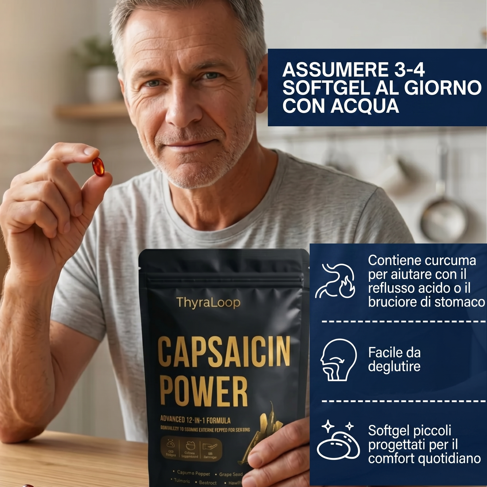 Migliore circolazione e Er*zione mattutina entro 2 settimane
