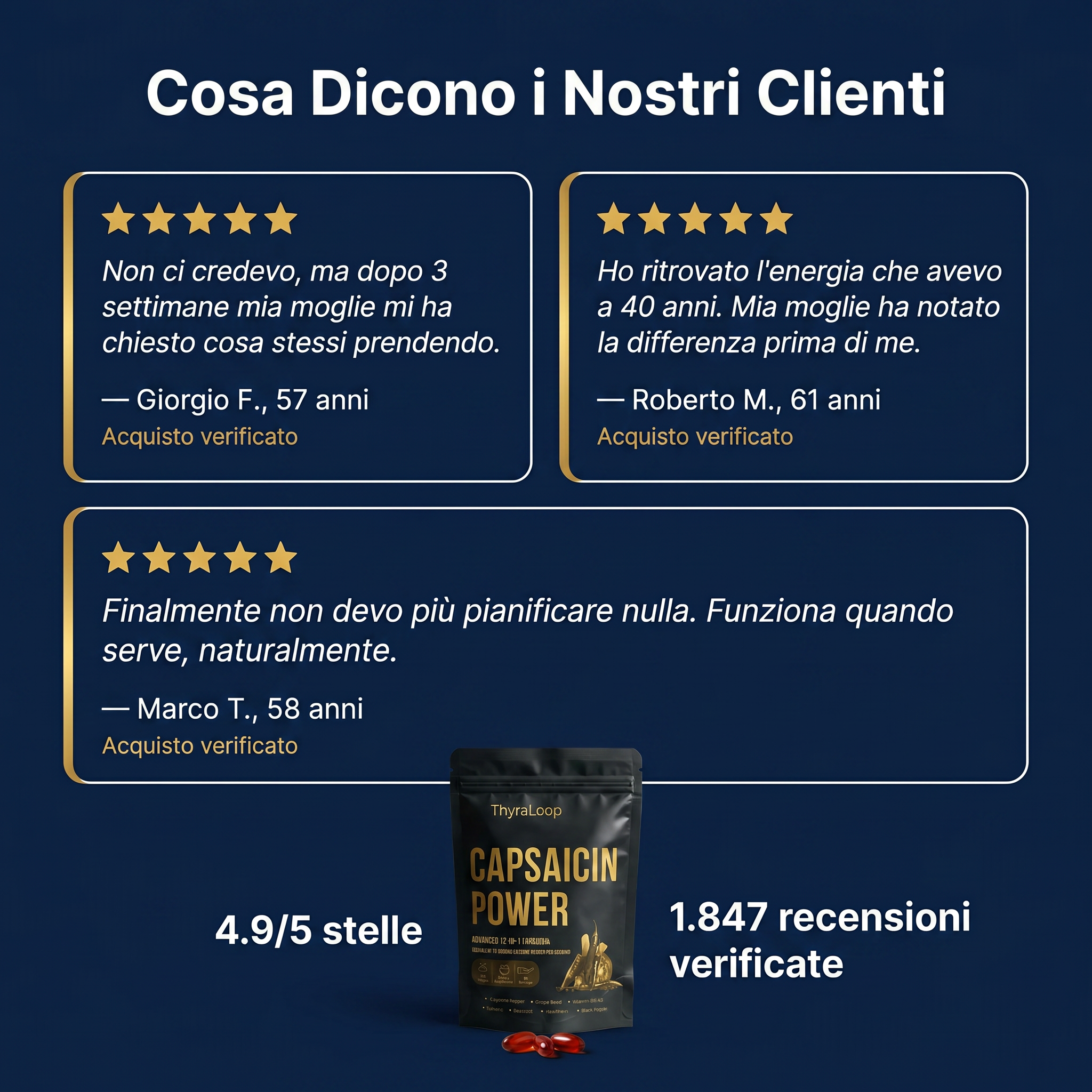 Migliore circolazione e Er*zione mattutina entro 2 settimane