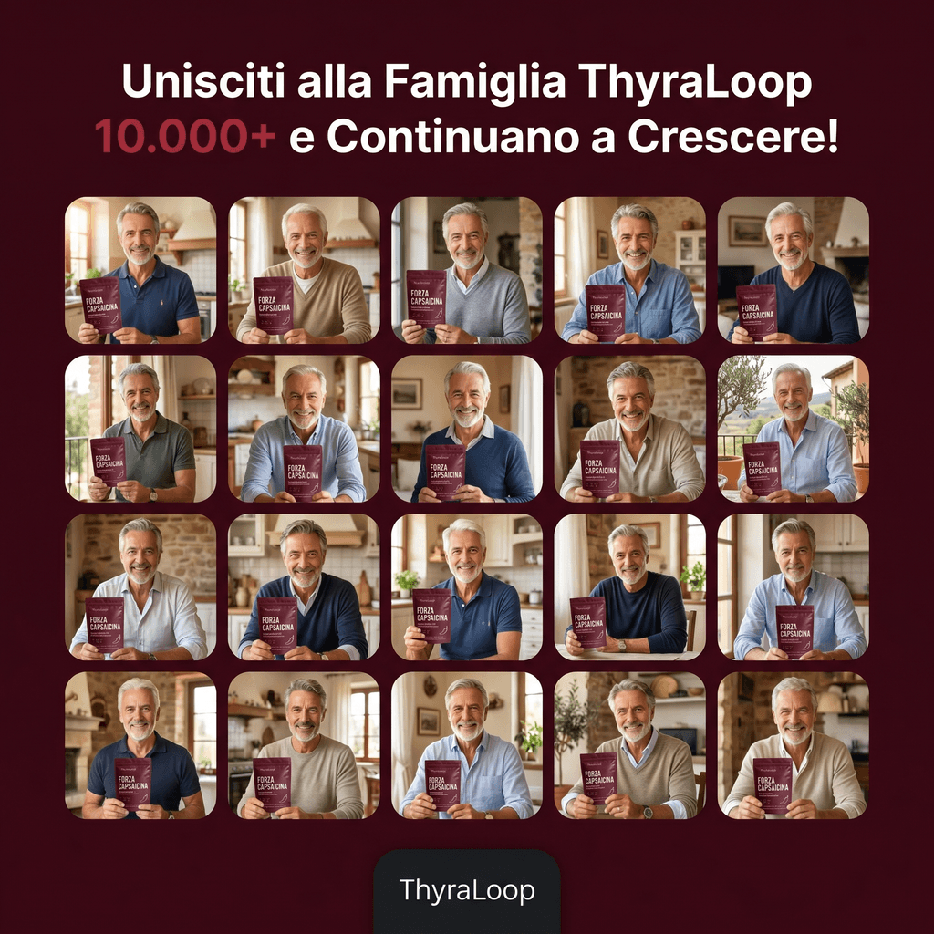 ThyraLoop™ Forza Capsaicina - Capsule al peperoncino di Cayenna